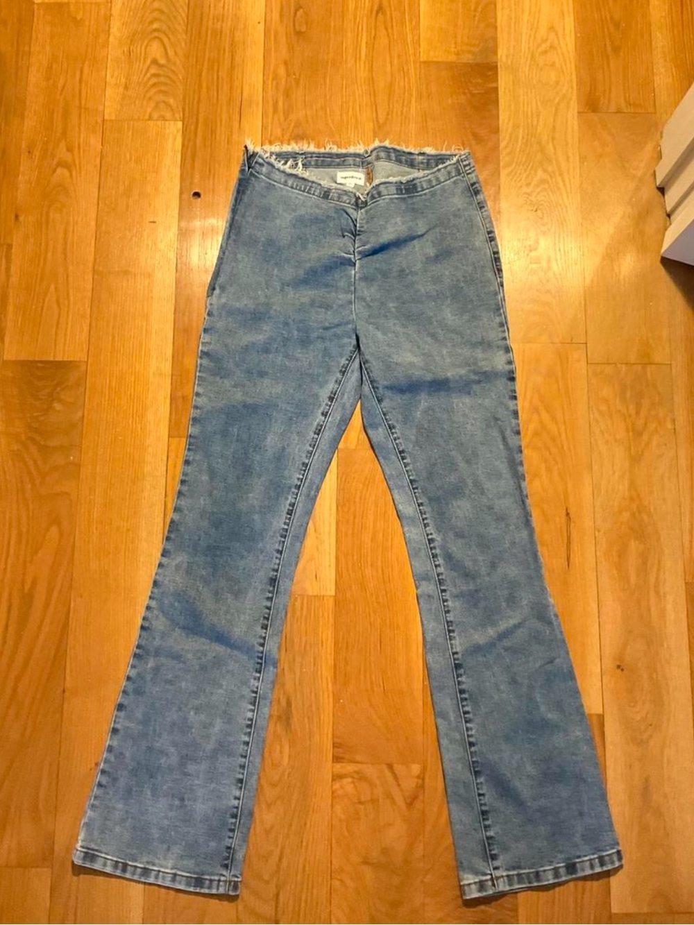 Superdown Light Blue Flare Jeans - Classic Denim